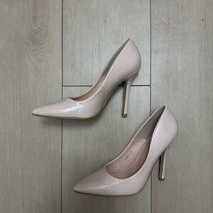 Malta Shoes Pointed Toe Nude Pink Stiletto High Heels